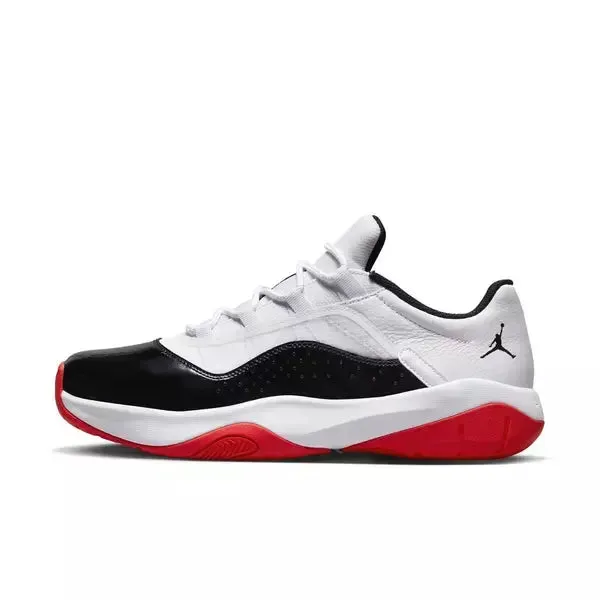 Nike Men's Air Jordan 11 CMFT Low Shoes - White / Black / University Red