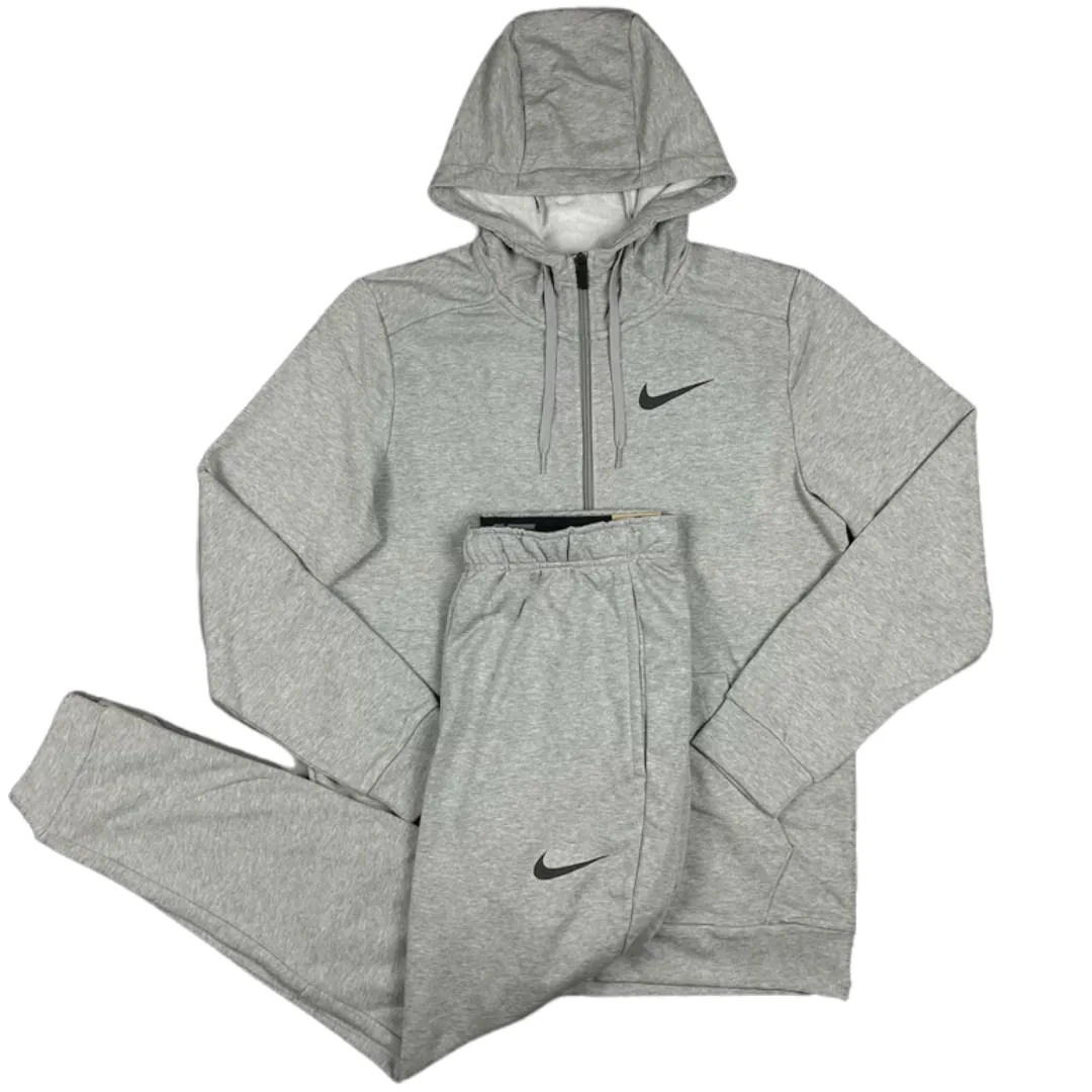 Nike Thermal Dri-Fit Tracksuit - Marl Grey