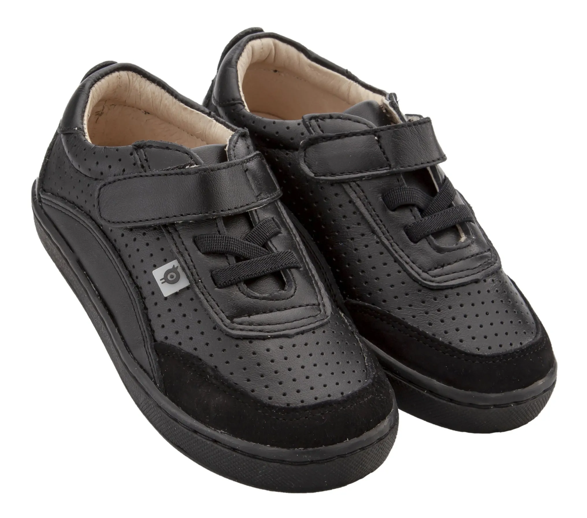 Old Soles Boy's & Girl's 6099 The Hub Sneaker - Black/Rich Silver