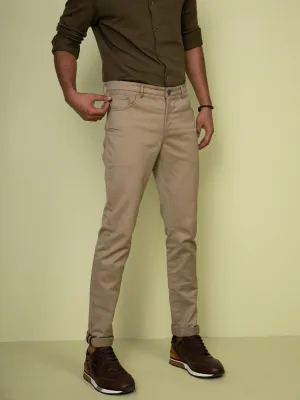 Olive 5 Pocket Expandable Chino