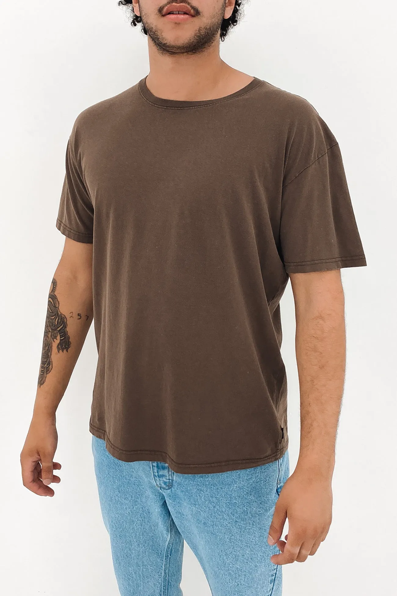 Oversized Tee Chocolate