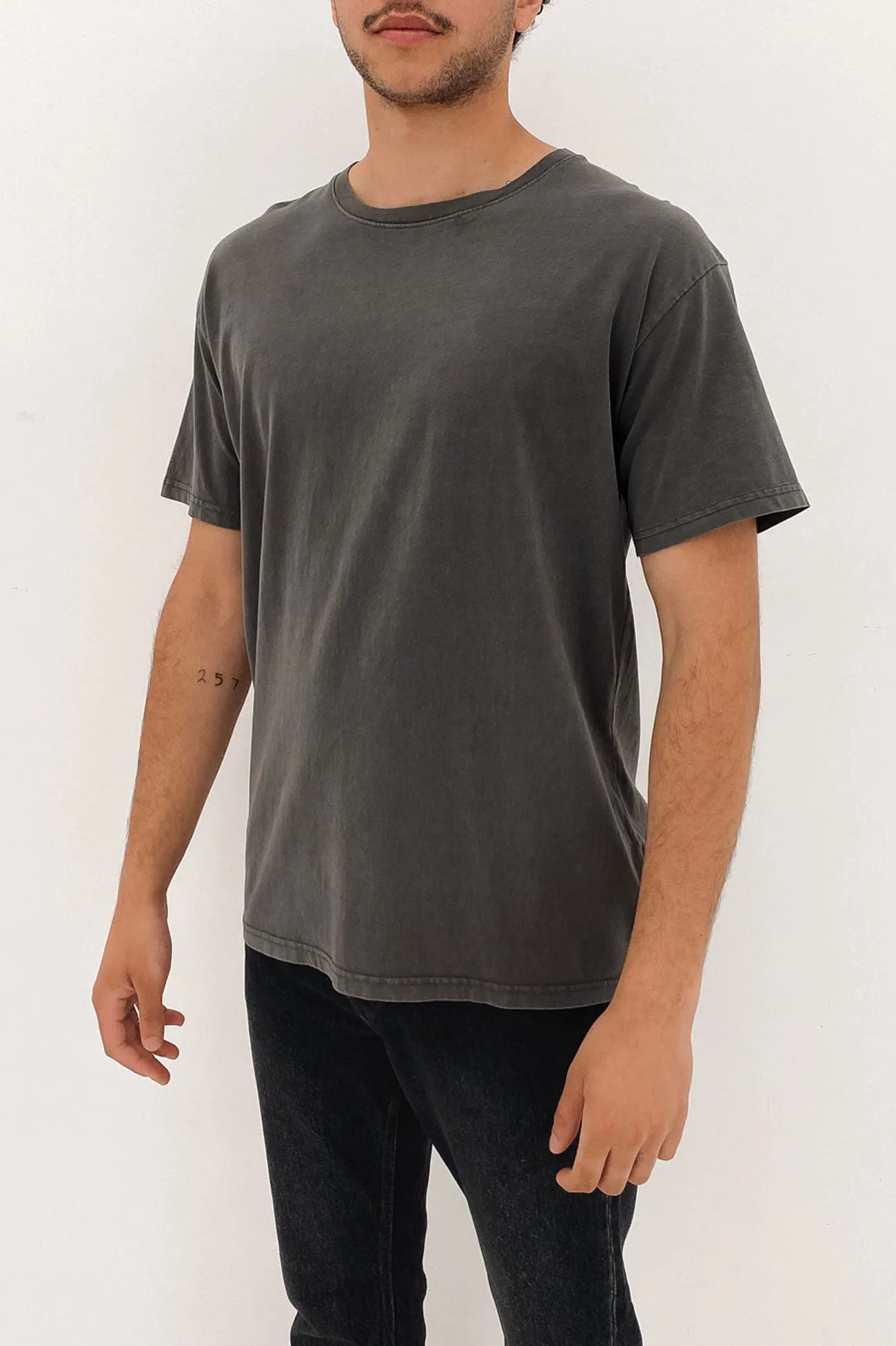 Oversized Tee Coal