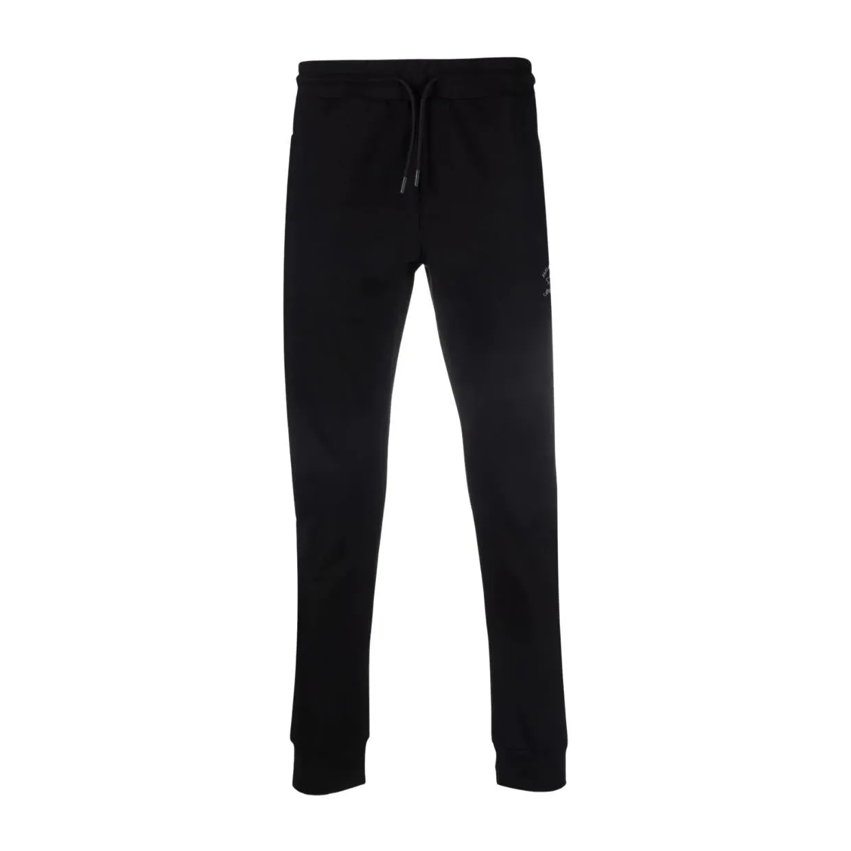 Paul & Shark Black Logo Print Jogging Bottoms