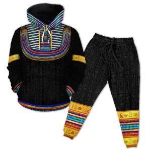 Pharaoh Cosplay Fleece All-over Hoodie And Joggers Set