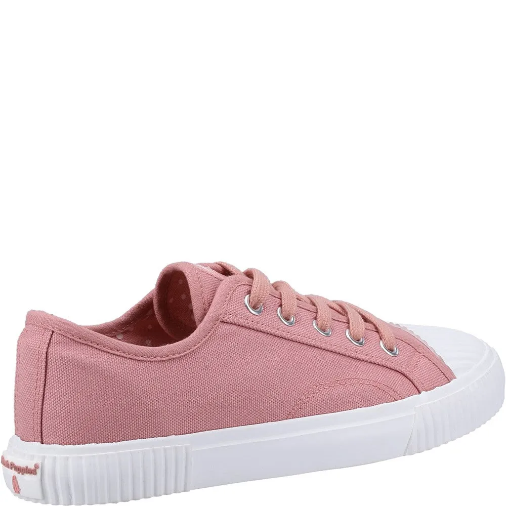 Pink Brooke Canvas Trainers