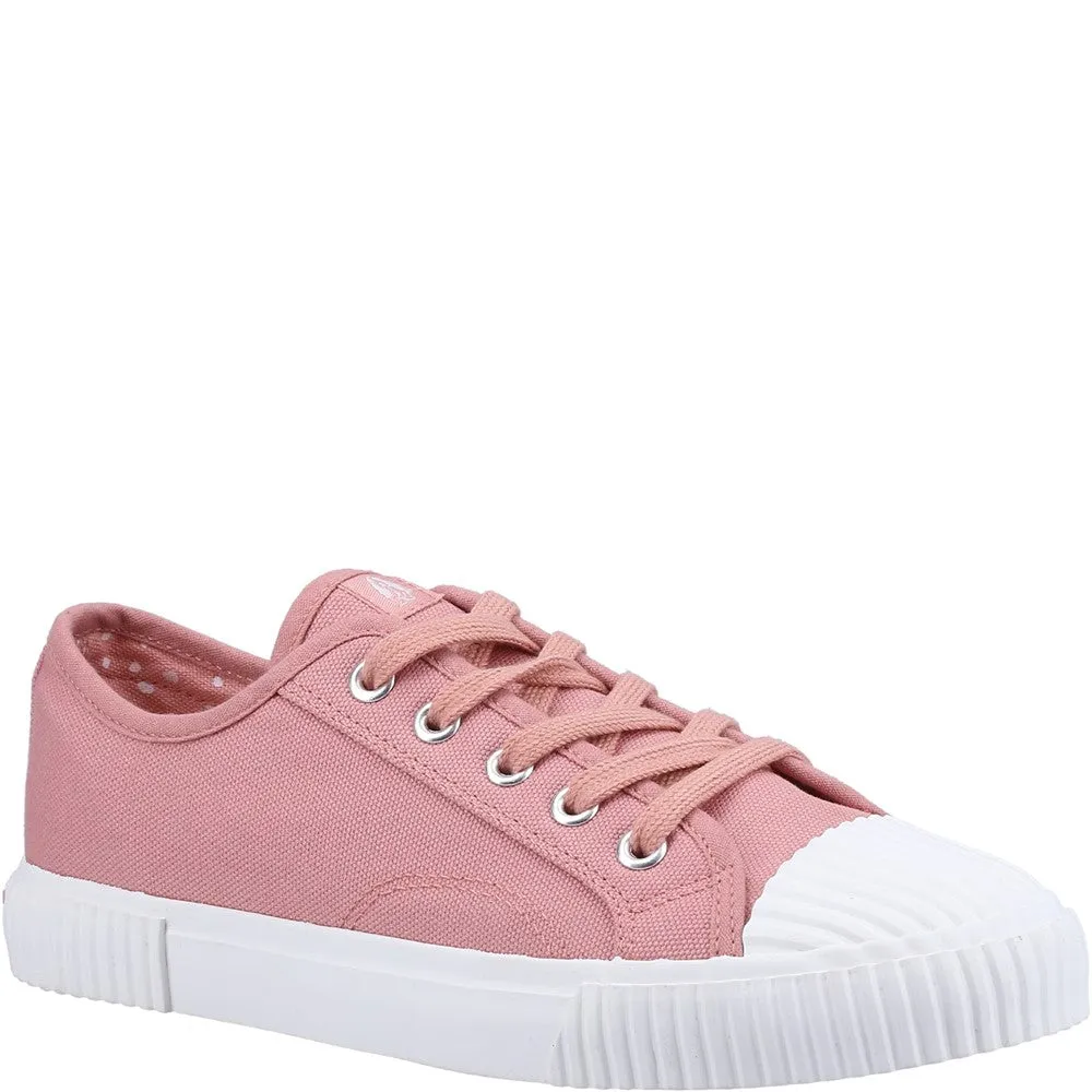 Pink Brooke Canvas Trainers