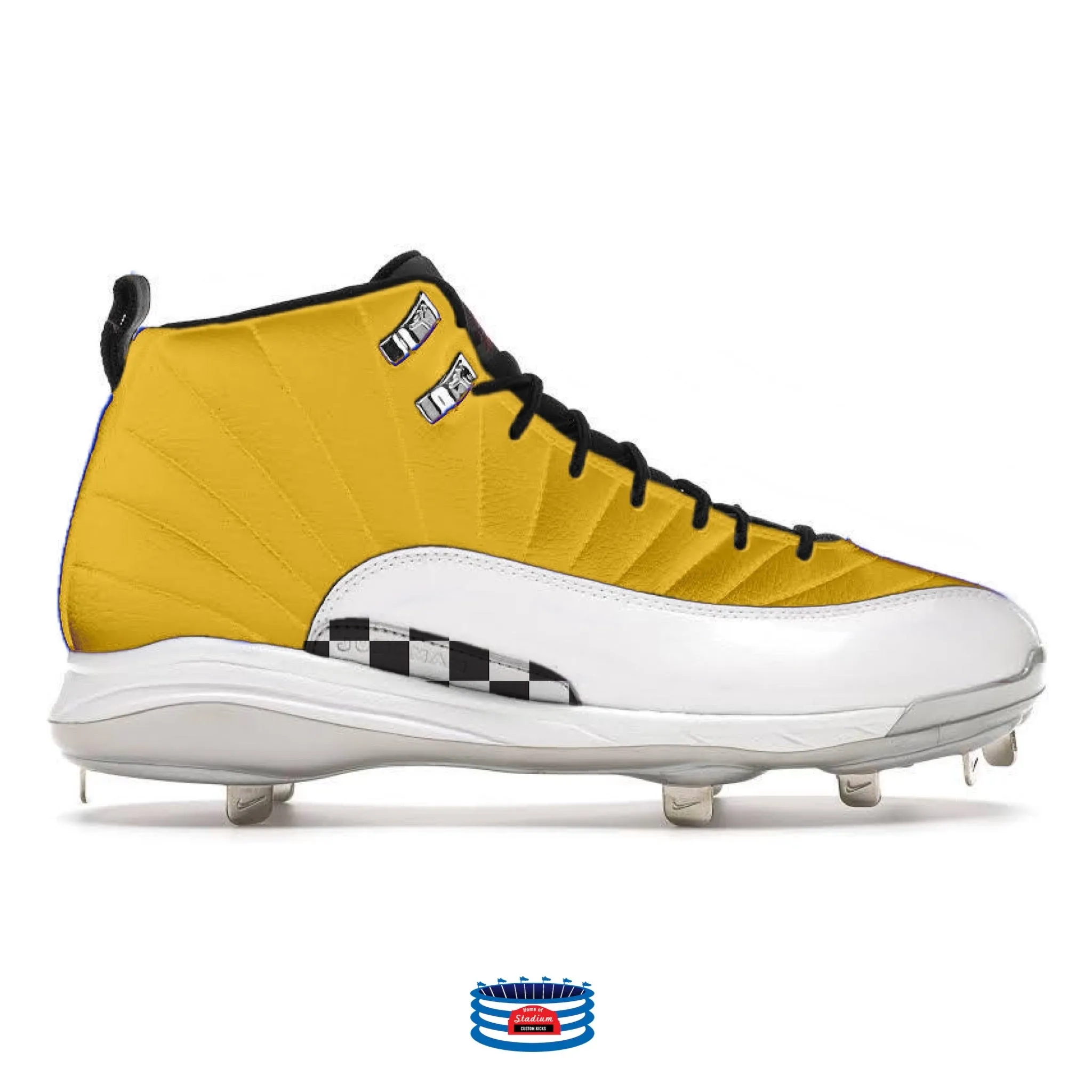 "Taxi" Jordan 12 Retro Cleats