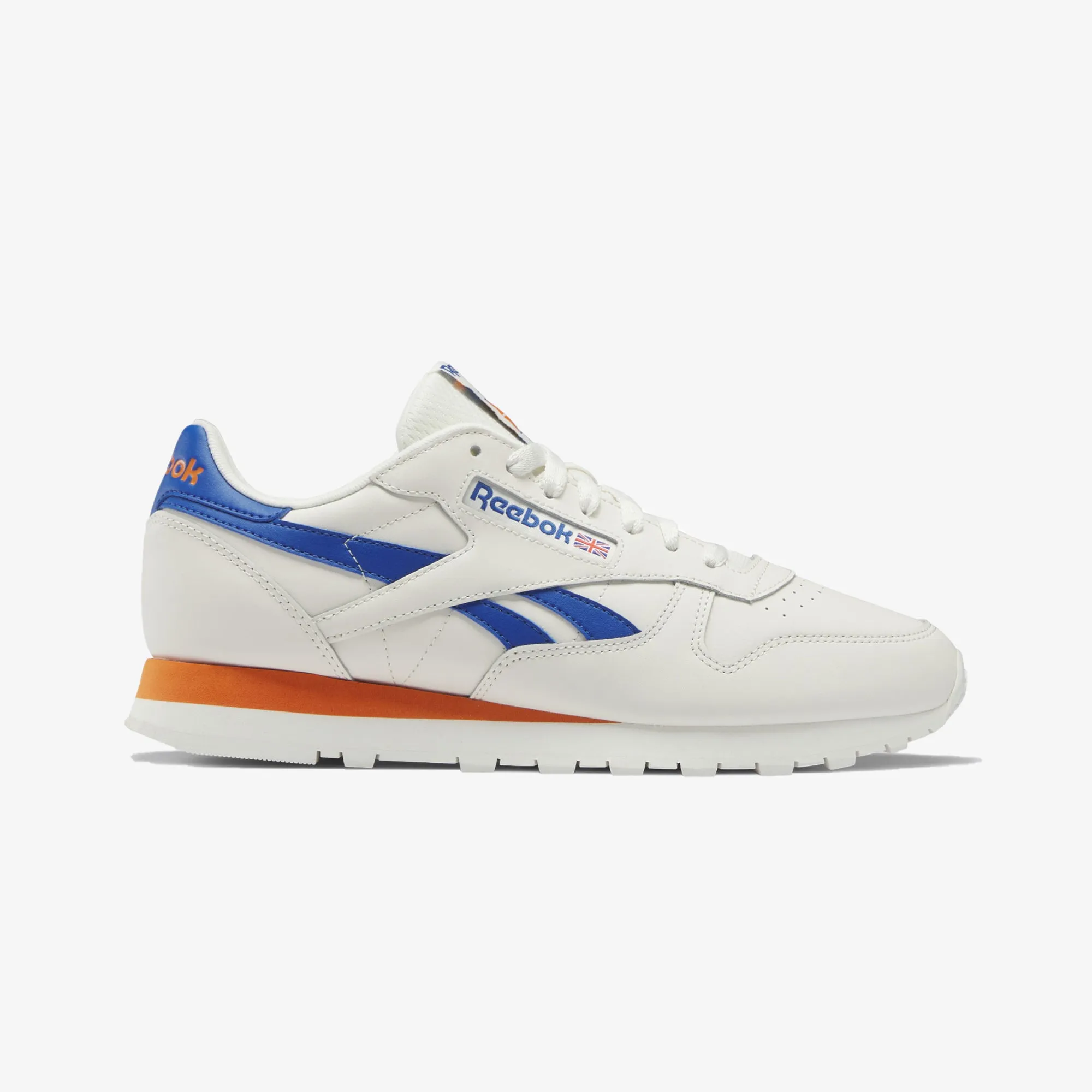 Reebok | CLASSIC LEATHER  { BLUE/ORANGE