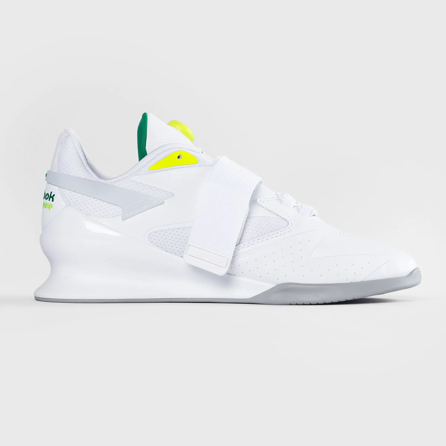 REEBOK - LEGACY LIFTER III - FTWR WHITE/GLEN GREEN/SOLAR ACID YELLOW