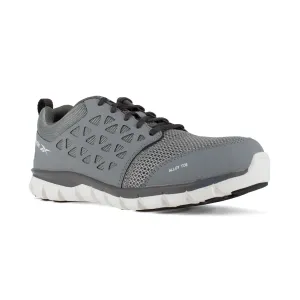 Reebok Work RB4042 Men's Sublite Alloy Safety Toe Cushion Athletic Shoe - Grey