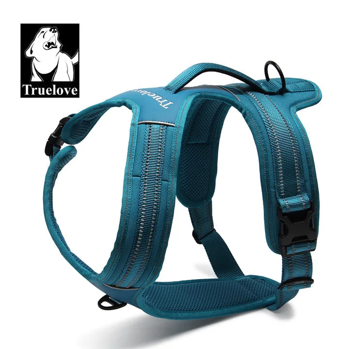 Reflective Heavy Duty Harness Blue XL