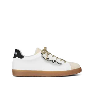 Rogue Matilda Frill Seeker Sneakers in Ecru