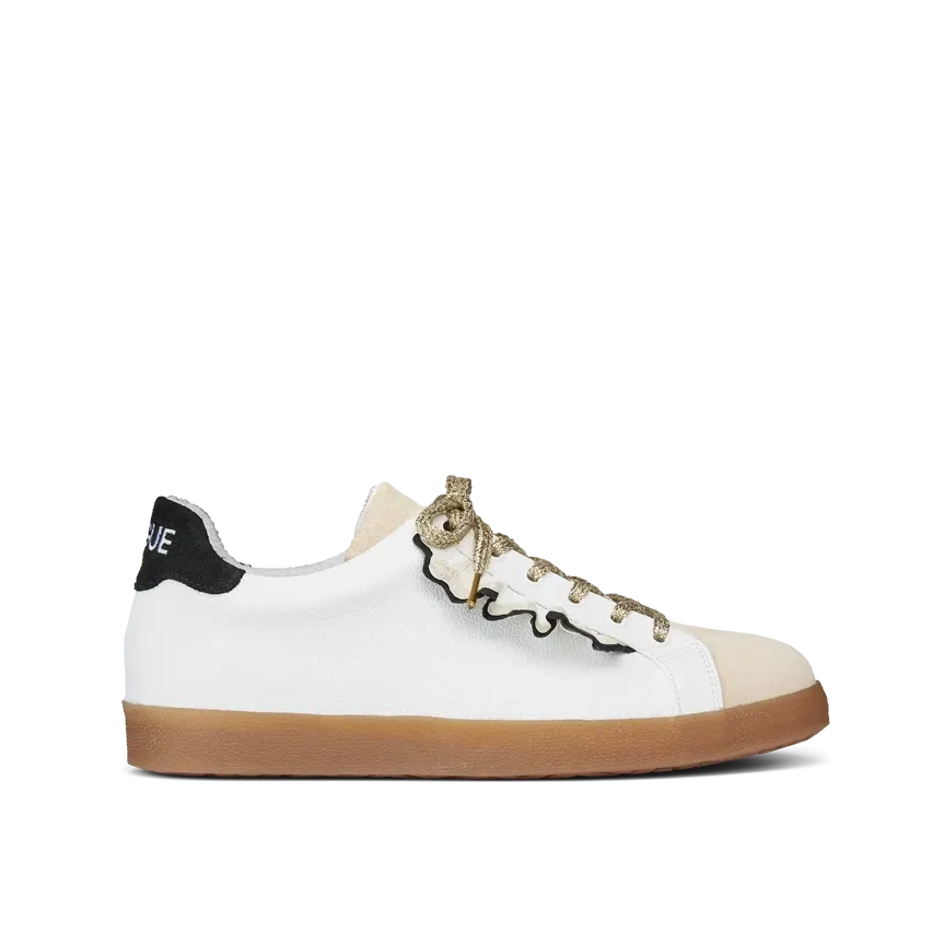 Rogue Matilda Frill Seeker Sneakers in Ecru