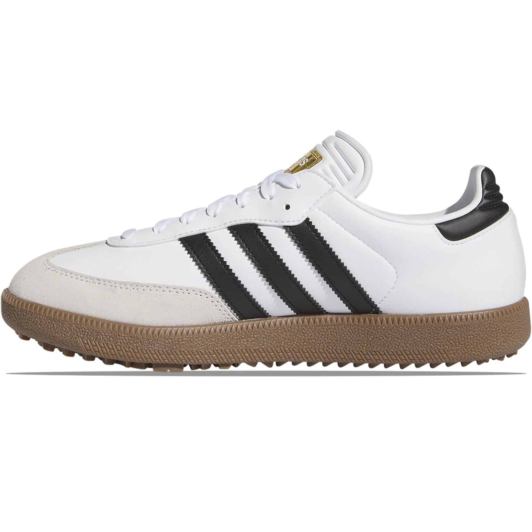 Samba Spikeless Golf Shoes White/Black - 2025