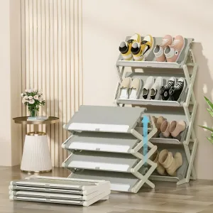 Shoe Organizer Vertical Space-Saving Rack