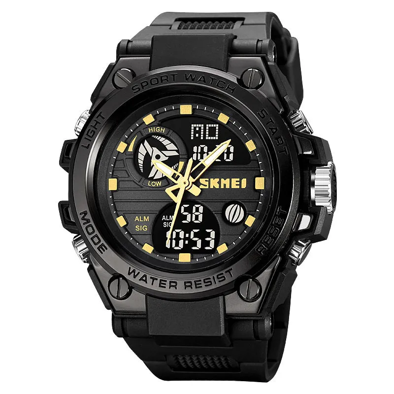 SKMEI 2031 Analog Digital Watch 50m Waterproof Sports Watch for Men