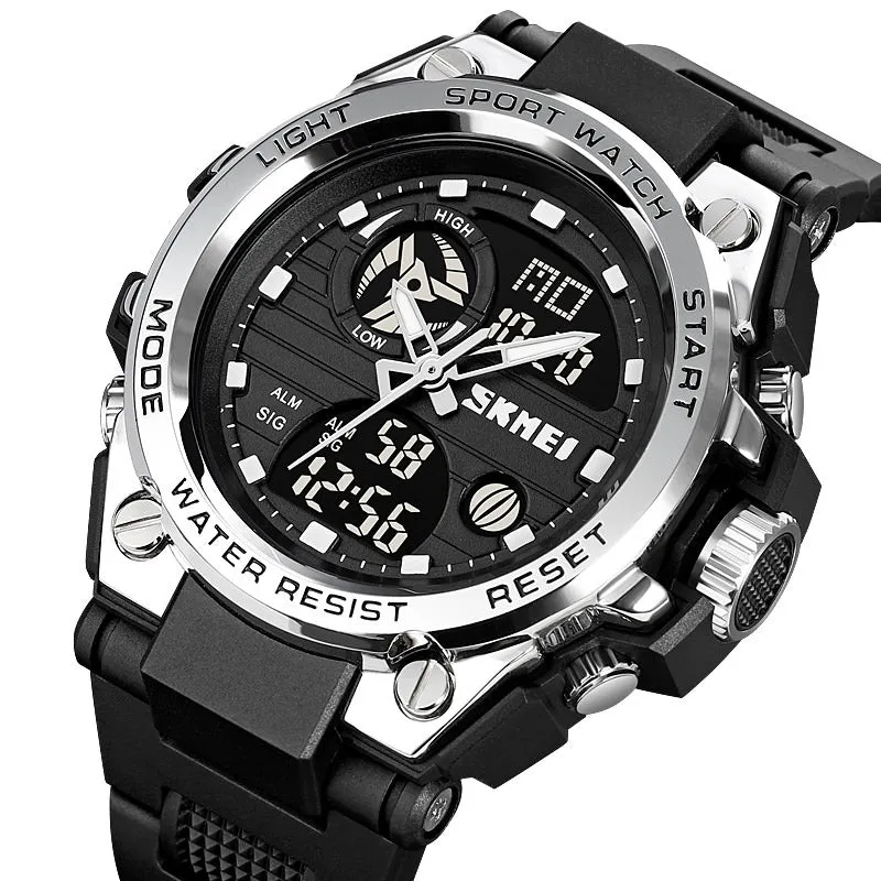 SKMEI 2031 Analog Digital Watch 50m Waterproof Sports Watch for Men