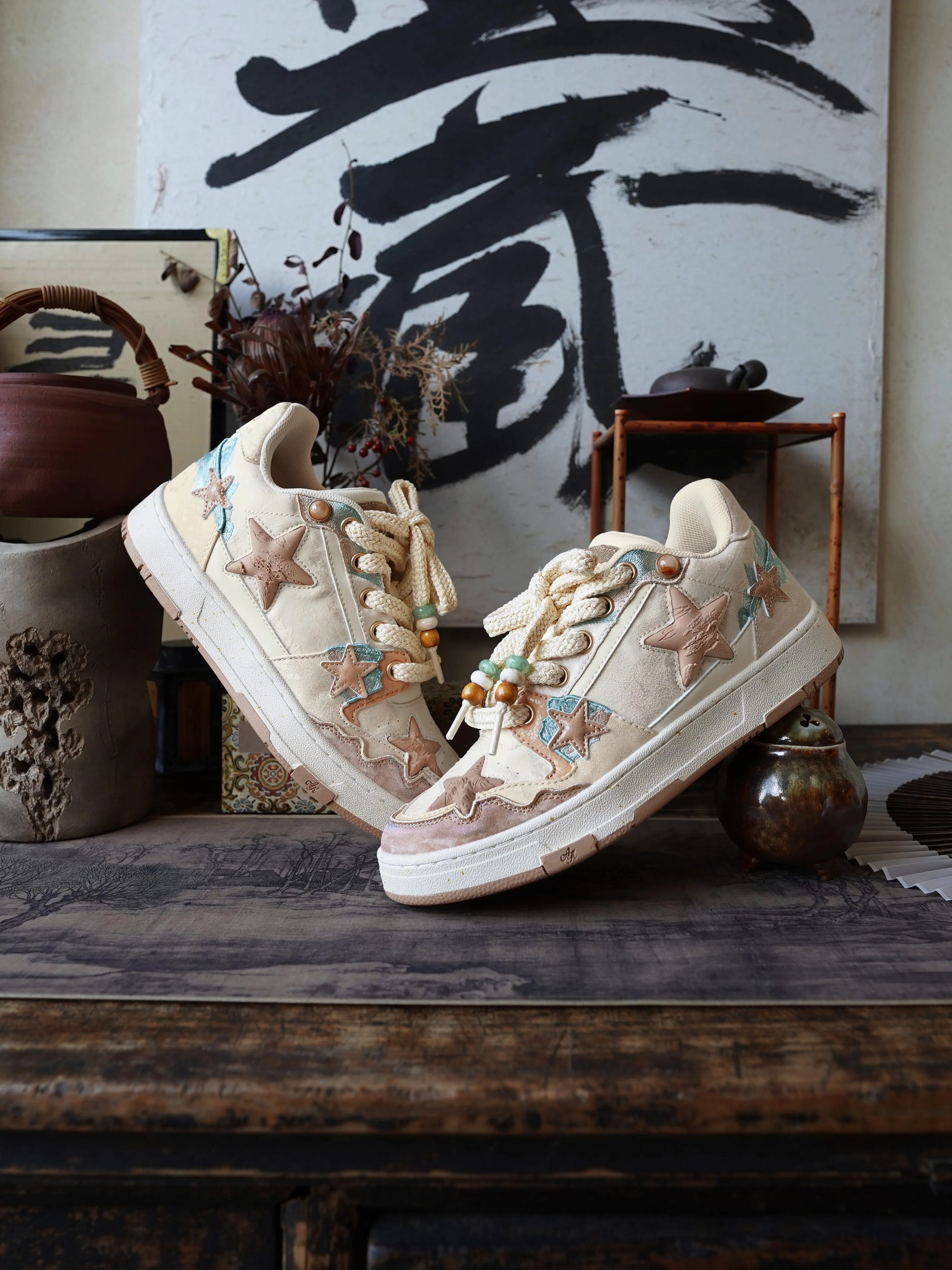 Star Sneakers-Qingming Festival Riverside Scene