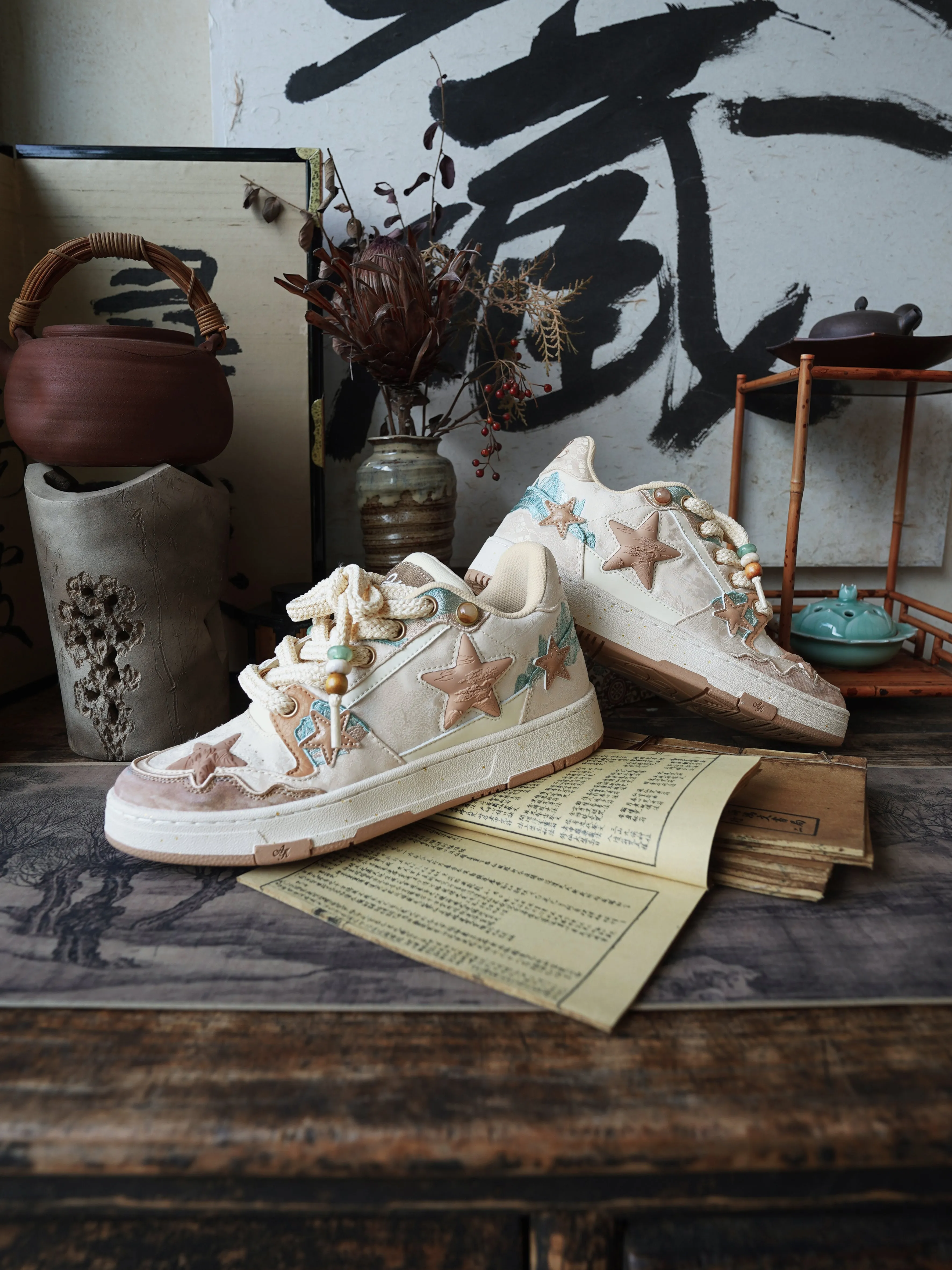 Star Sneakers-Qingming Festival Riverside Scene