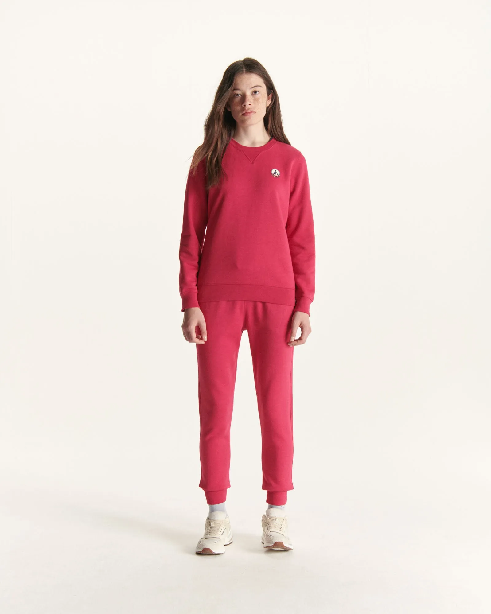 Sweat en coton biologique Rose cerise Elvas