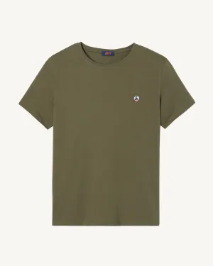 T-shirt homme en coton biologique Army Pietro