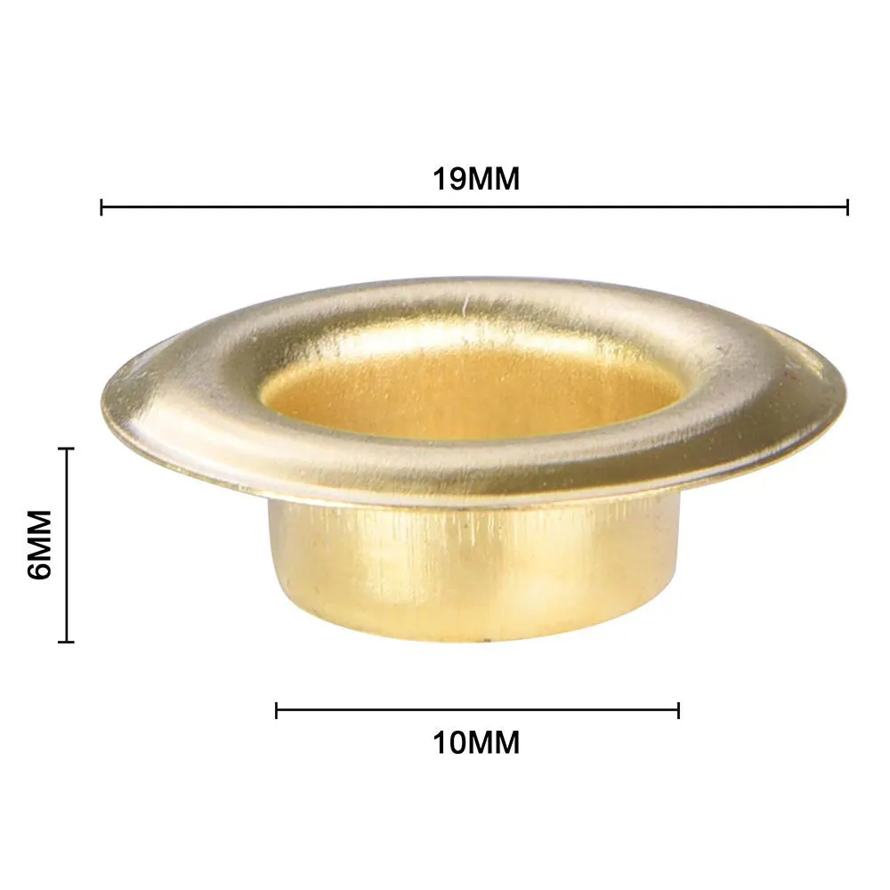 TheLAShop 3/8" #2 Semi-Automatic Grommet Machine Grommets 1000ct/pk