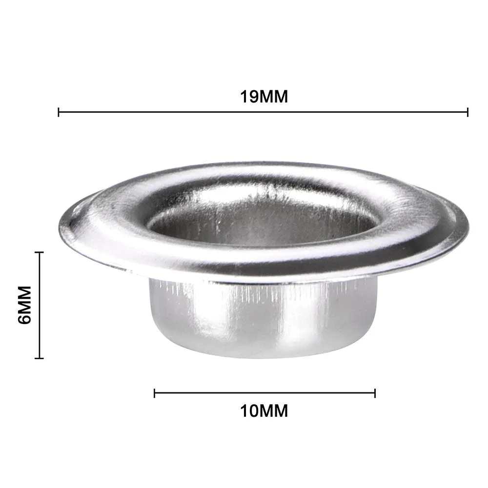 TheLAShop 3/8" #2 Semi-Automatic Grommet Machine Grommets 1000ct/pk