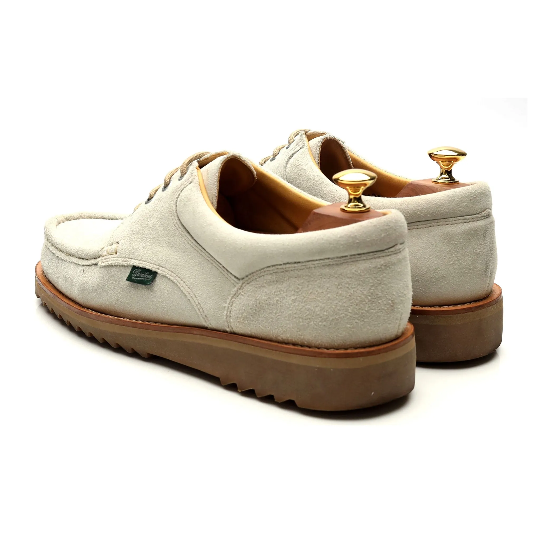 'Thiers' Cream Suede Deck Shoes UK 9