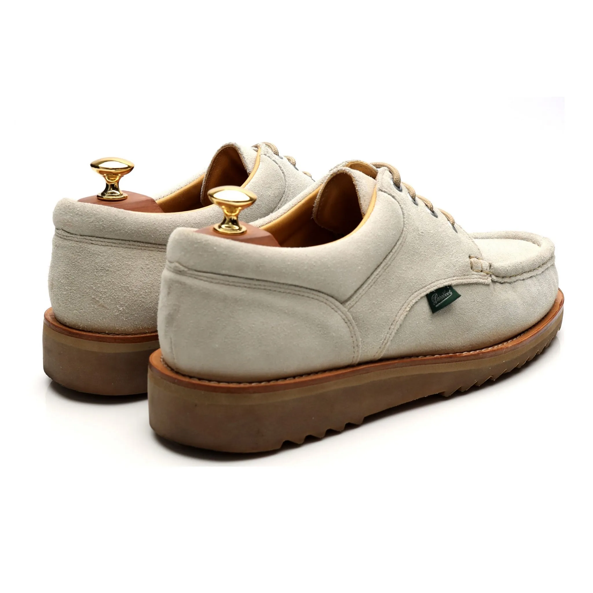 'Thiers' Cream Suede Deck Shoes UK 9