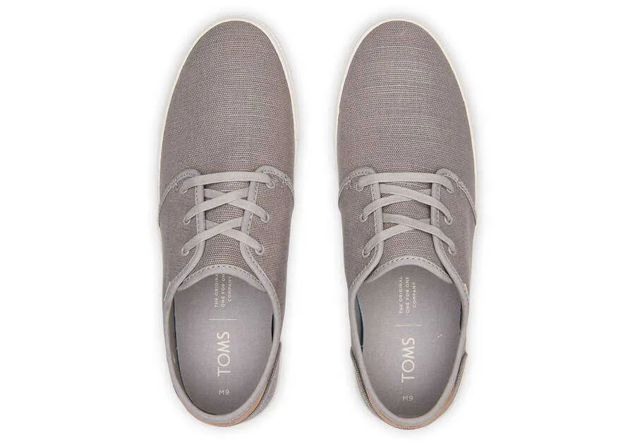 TOMS Mens Canvas Casual Shoes - Grey