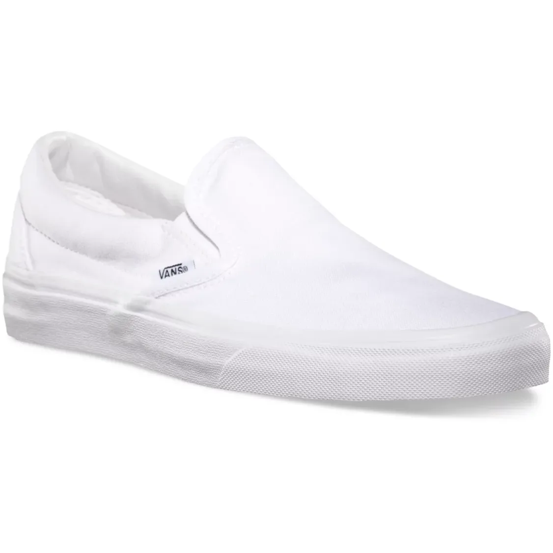 Vans Unisex Classic Slip-On Shoes - All White