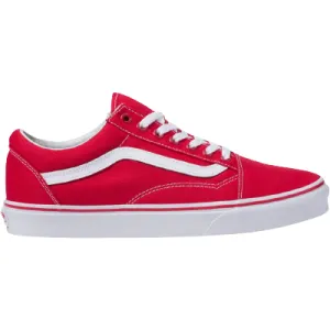 Vans Unisex Old Skool Formula One Shoes - Red / White