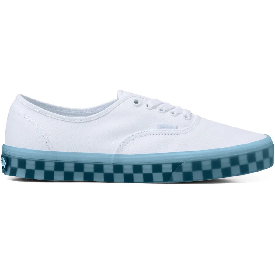 Vans Unisex Translucent Authentic Shoes - True White / Delicate Blue