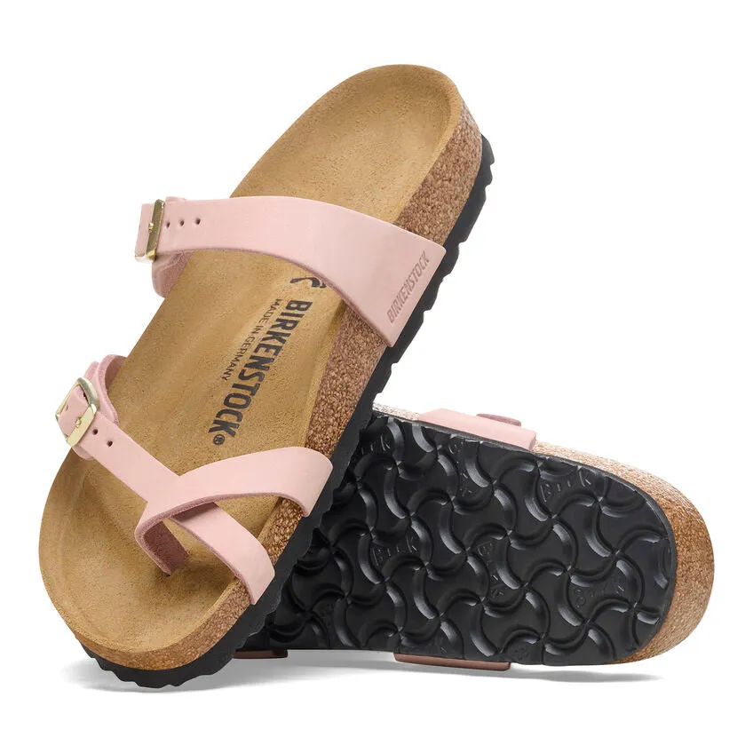 Women's Birkenstock Mayari Nubuck Leather 1026608B Color: Soft Pink