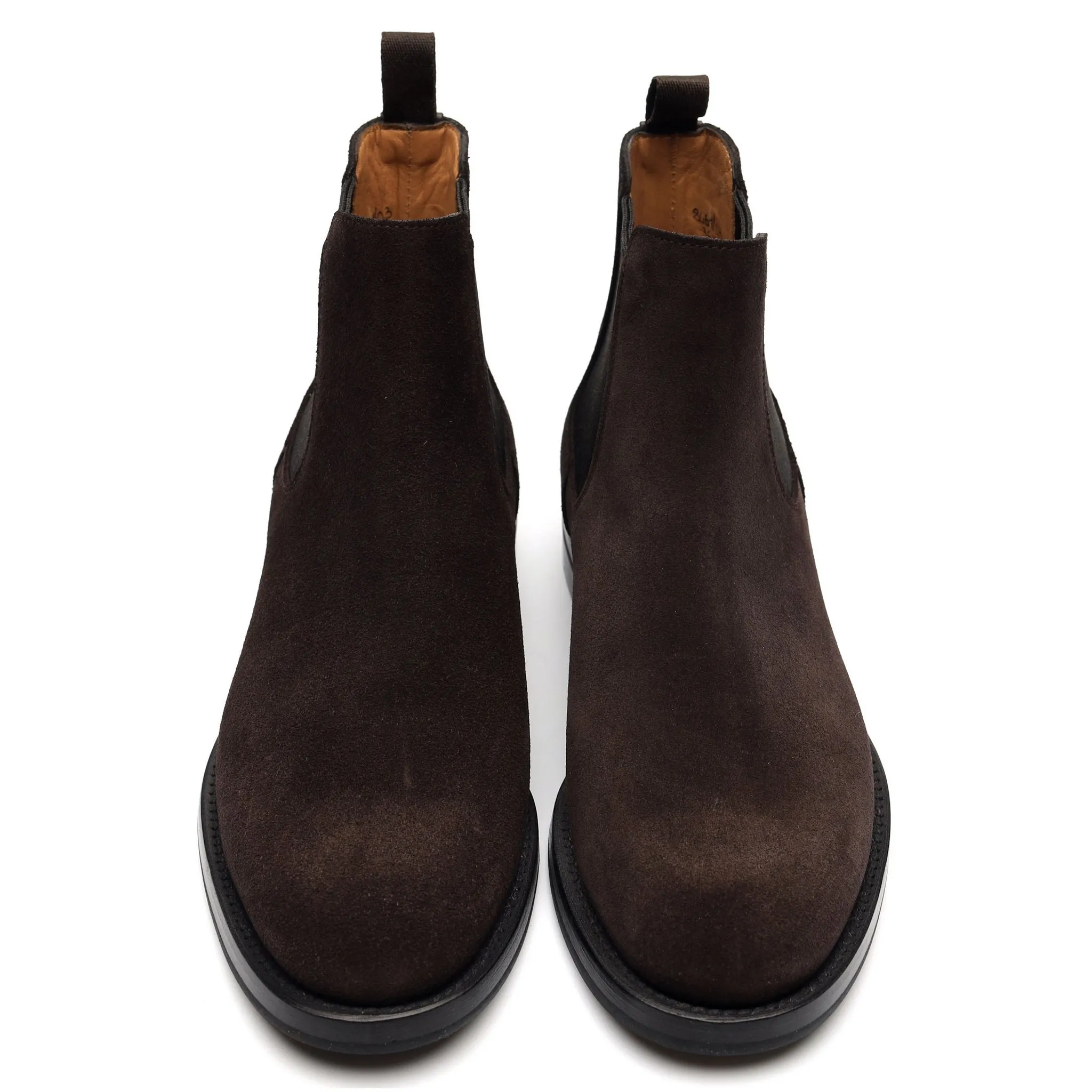 Women's 'Elsa' Brown Suede Chelsea Boots UK 2.5