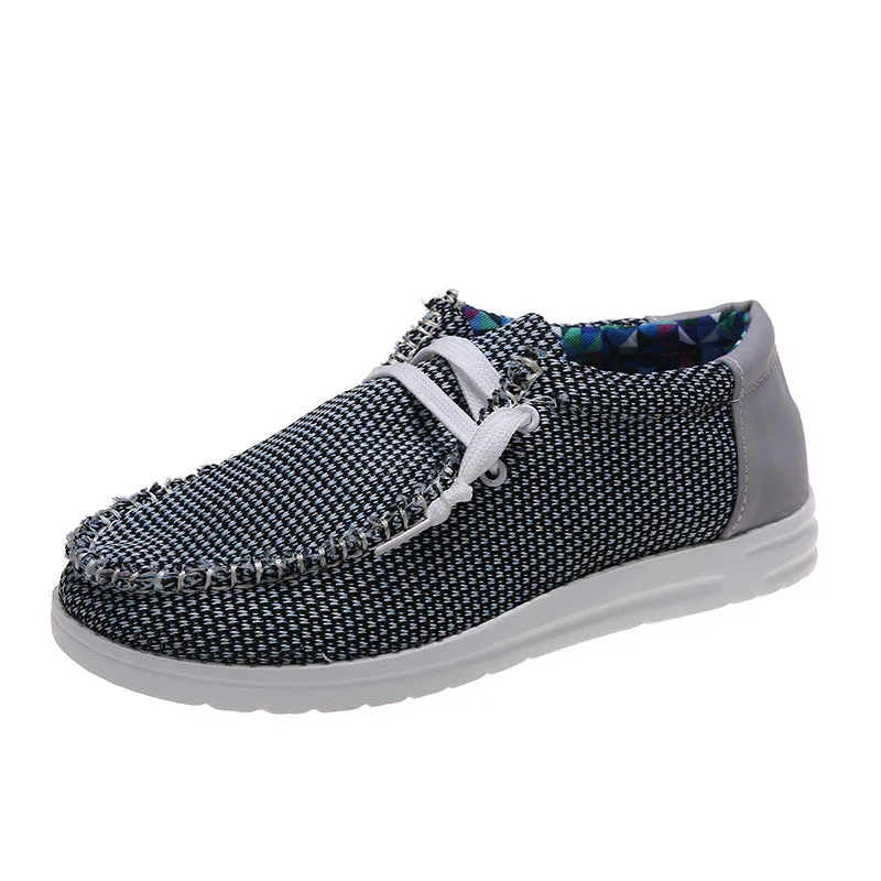 Women's Plus Size Flat Canvas Casual Shoes