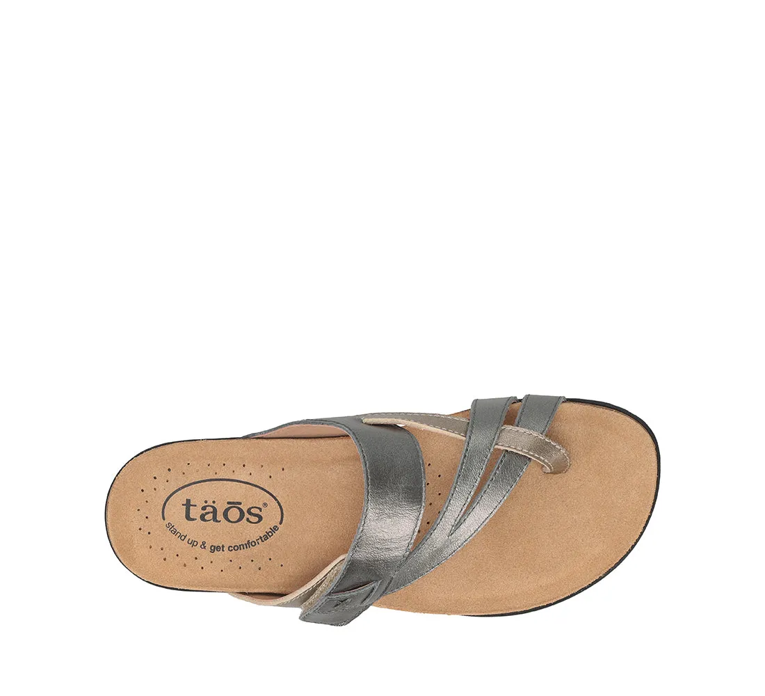 Women's Taos Perfect PRF14050GRCM Color: Grey/Champagne Metallic