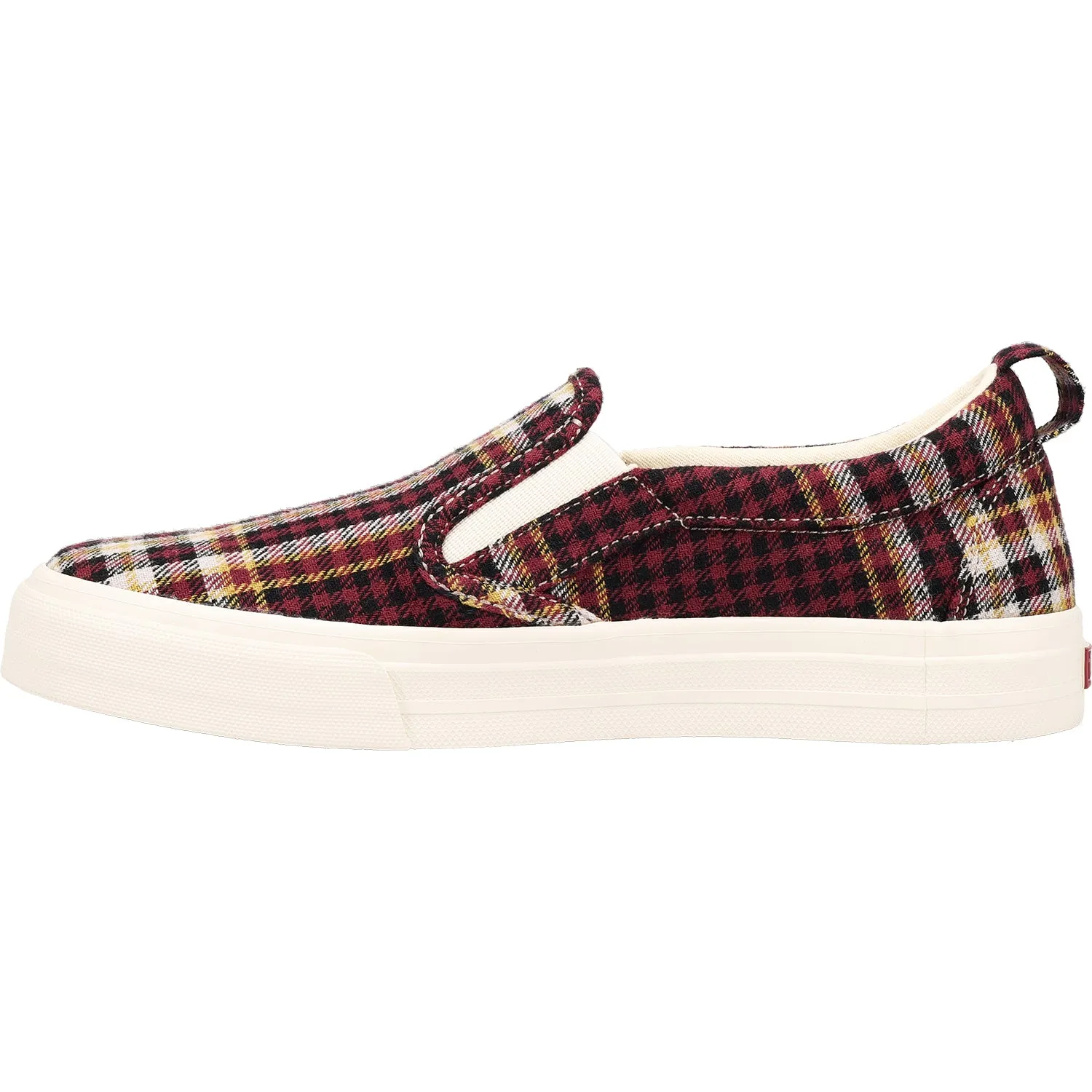 Women's Taos Rubber Soul Burgundy Plaid Canvas