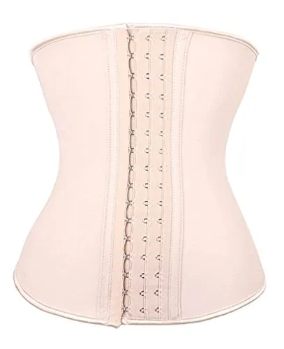 Yianna Waist Trainer Women Underbust Latex Corset Cincher Hourglass Medium